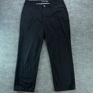 Wrangler George Strait Cowboy Cut Collection Black Chino Pants Western 38x30